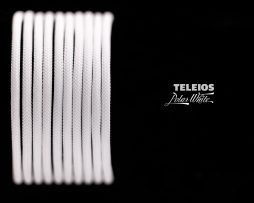 Teleios Polar White Cable Sleeving