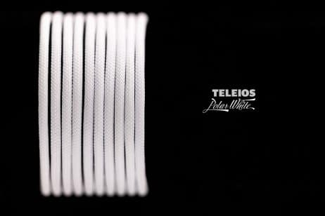 Teleios Polar White Cable Sleeving