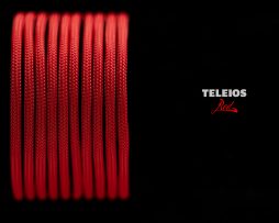 Teleios Red Cable Sleeving