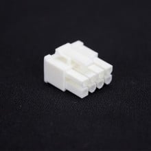 White 6+2pin PCI-E Female Connector