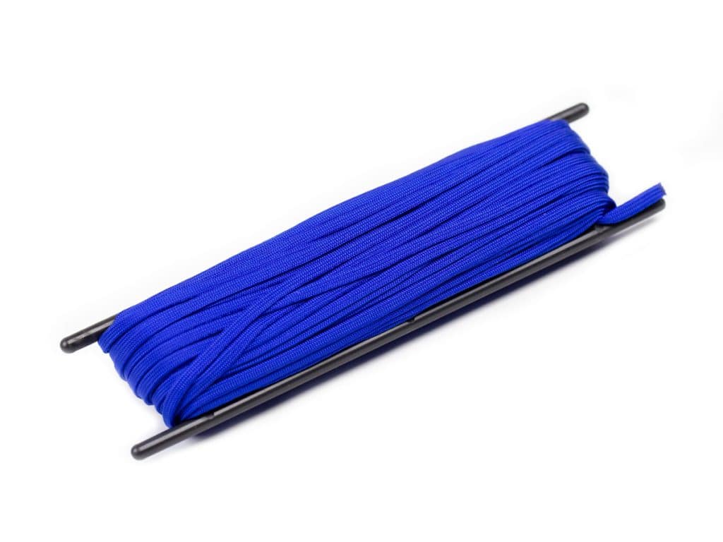 Coreless Paracord 100ft Winder - Electric Blue