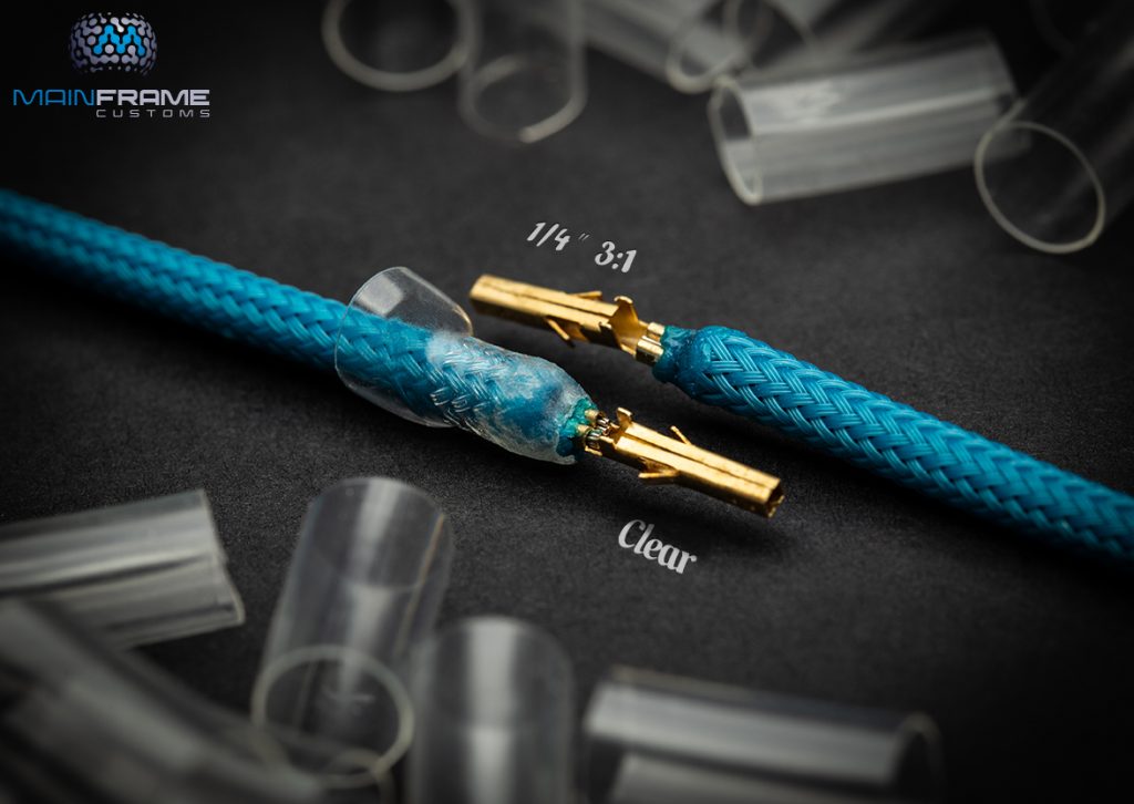 1/4" 3:1 Heatshrink - Clear 4ft - MAINFrame Customs