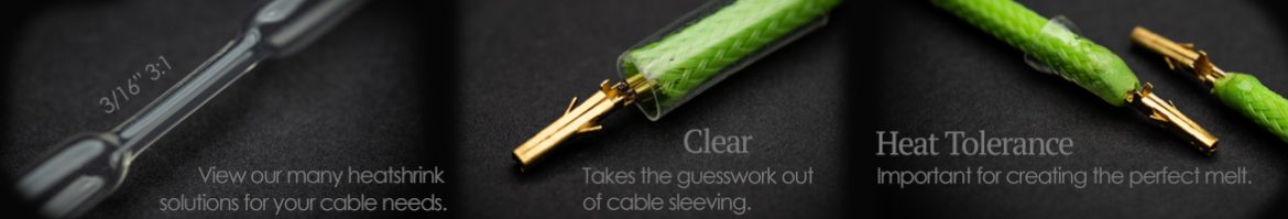 Heatshrink for Cable Sleeving