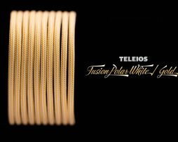 Teleios Fusion 2mm - Polar White/Gold 1ft