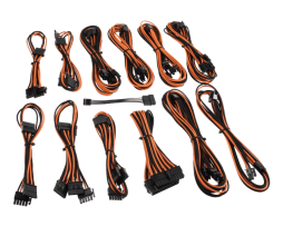 CableMod E-Series G2 / P2 Cable Kit - Black/Orange