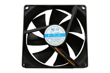 FD09025B1M3/4 90mm, 2400 RPM, 45.18 CFM, 34 dBA, Cooling Fan - Image 2