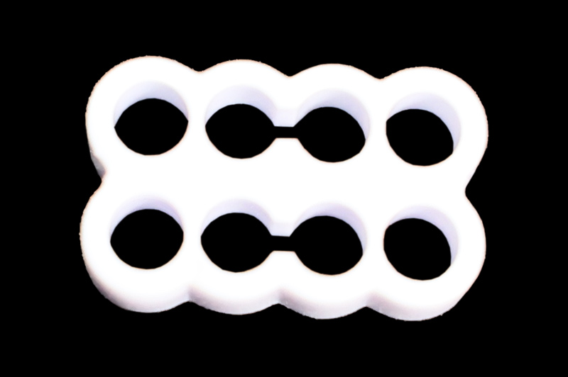 MAINFrame Customs Acrylic Cable Combs - White - Image 3