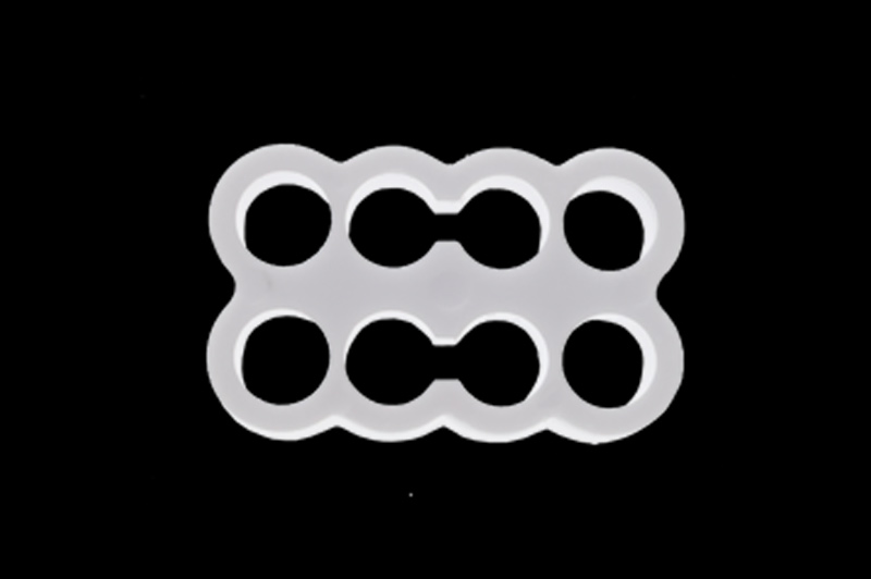 MAINFrame Customs Acrylic Cable Combs - White - Image 6