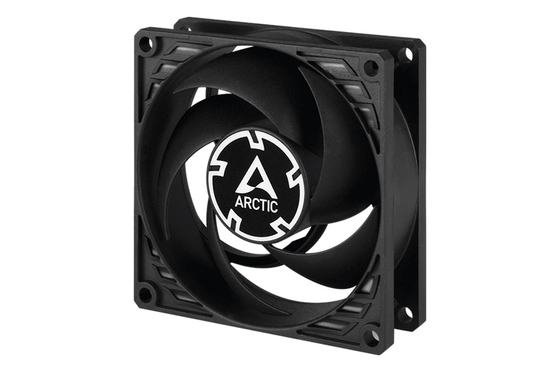 ARCTIC P8 80mm, 3000 RPM, 23.4 CFM, 22.5 dBA, Cooling Fan - Image 2