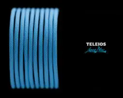 Teleios Fusion 4mm - Aqua Blue 25ft
