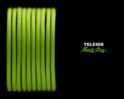 Teleios Fusion 4mm - Mantis Green 25ft