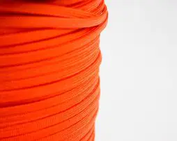 Neon Orange Coreless Paracord