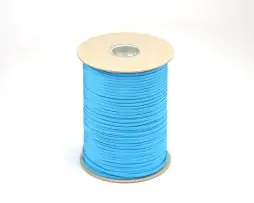 Coreless Paracord - Neon Turquoise 25ft