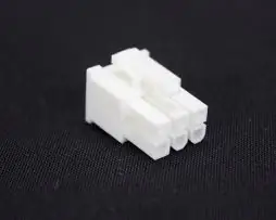 White Female 6pin PCI-E connector