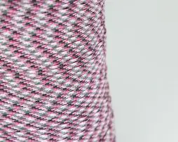 Coreless Paracord - Sneaky Pink Camo 1ft