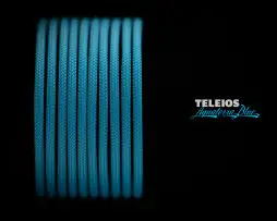 Teleios Cable Sleeving Aquaterra Blue