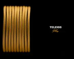 Teleios Fusion 4mm - Gold 25ft