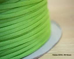 Teleios SATA - NV Green (1ft)
