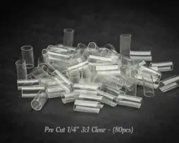 Pre Cut Heatshrink for cable sleeving Clear