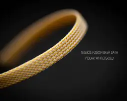 Teleios Fusion SATA - Polar White/Gold (1ft)