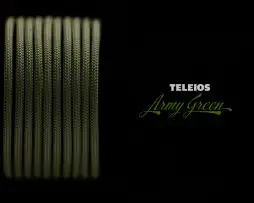 Teleios Fusion 4mm - Army Green 25ft