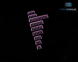 Clockwerk Industries Aluminum Rake Cable Combs - 3D Violet