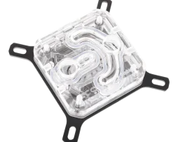 Eisblock XPX Polished Clear - Copper + Plexi