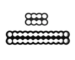 Acrylic Cable Comb - Black